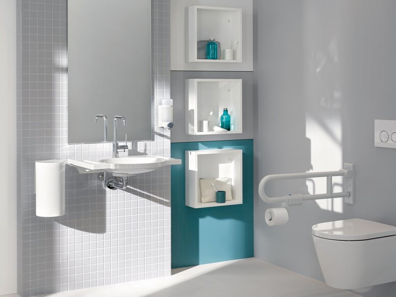 HEWI barrier-free washroom and WC area Series 477/801 Barrier-free washroom and WC area Series 477/801