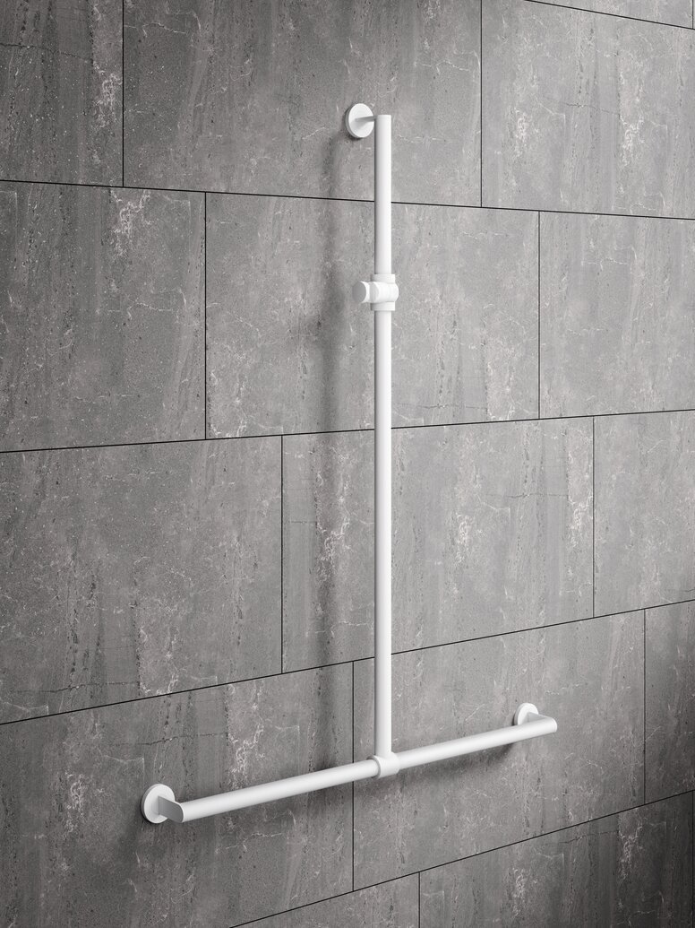 HEWI Shower handrail Shower handrail for the shower
