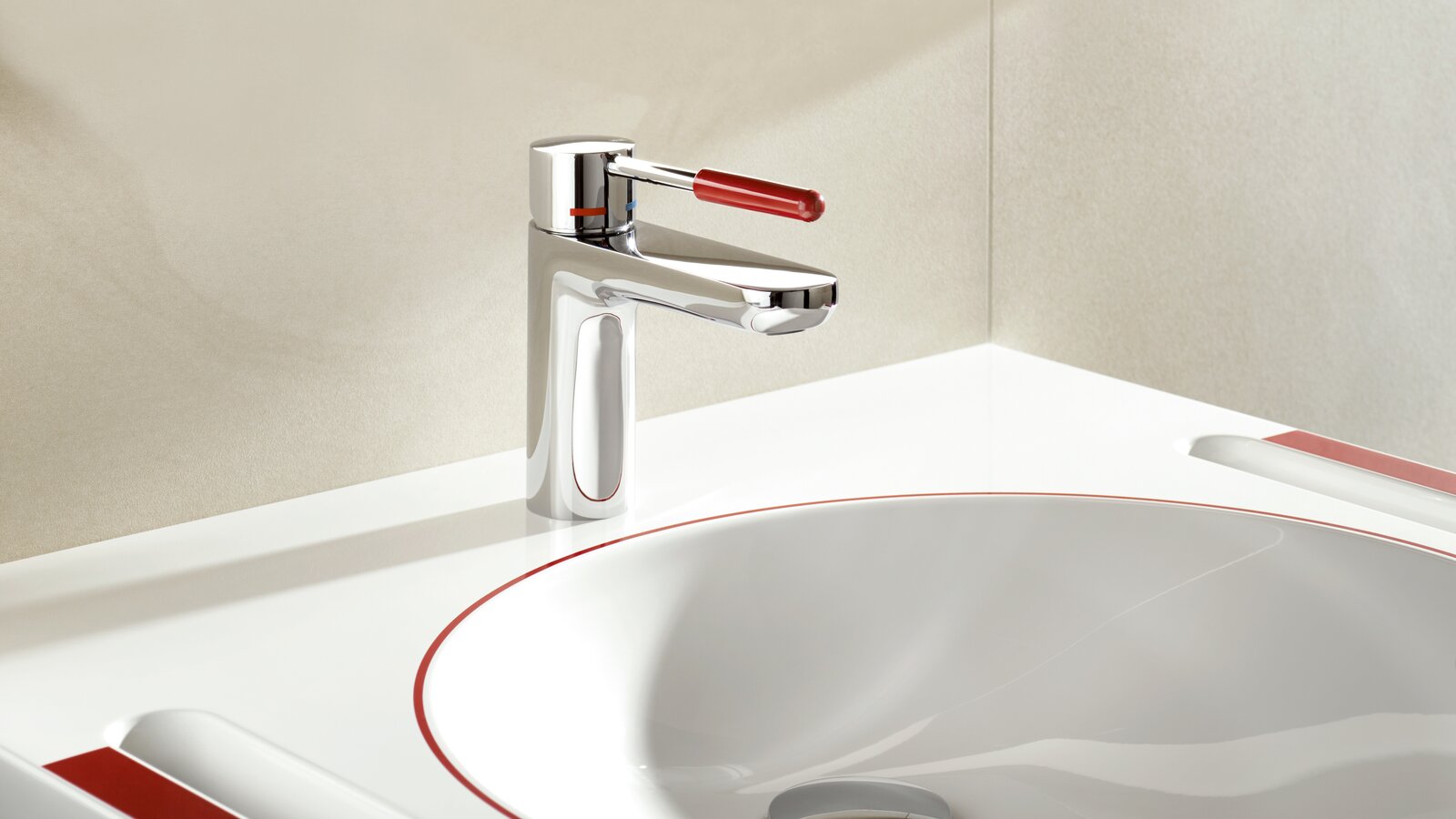 HEWI dementia washbasin Dementia washbasin and tap