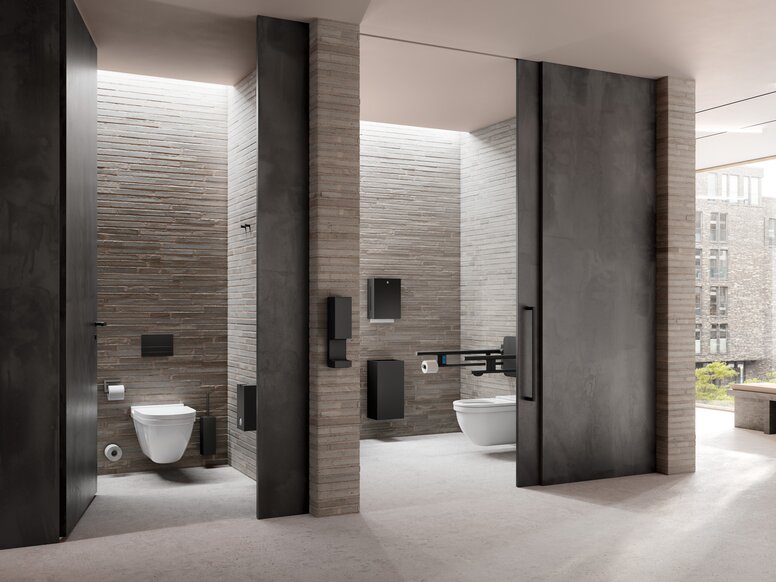 Referencje HEWI Kabina WC w budynku publicznym